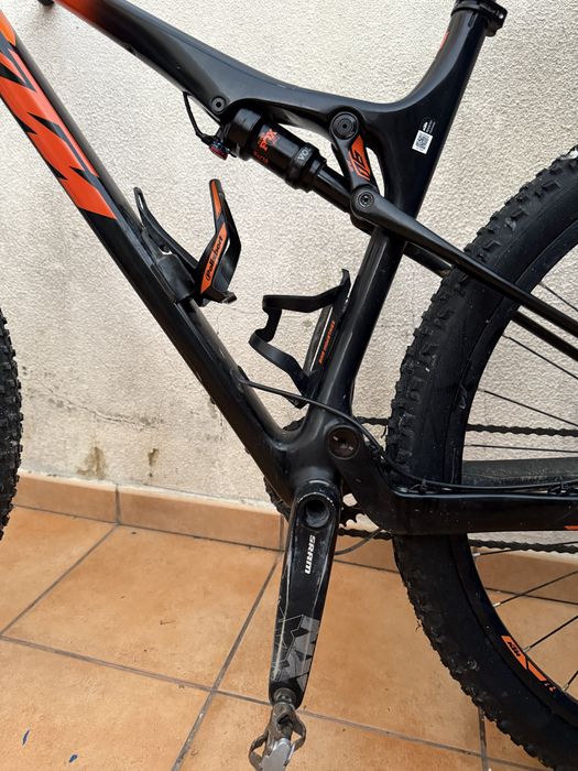 Bicicleta ktm com gps