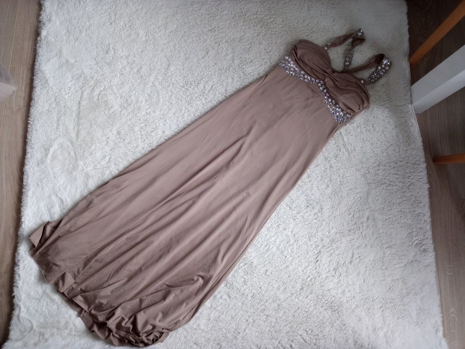 Sukienka wieczorowa elegancka na wesele roz S/ 36