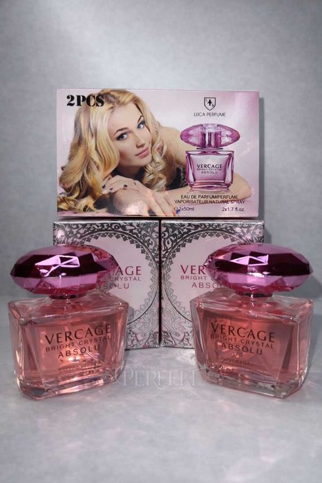 BRIGHT CRYSTAL ABSOLU Perfumy damskie 2x50ml