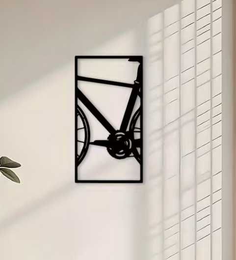 Nowa metalowa dekoracja rower