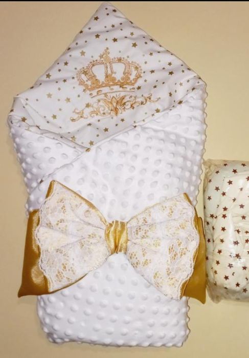 Конверт на виписку.Бантик в комплекті!