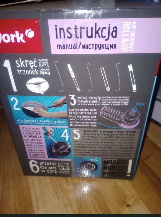 MOP obrotowy do malego mieszkania