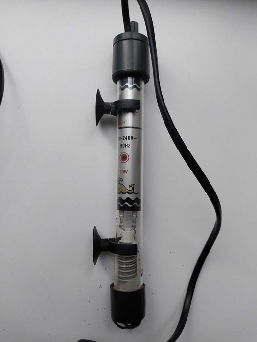 Аквариумный нагреватель воды автоматический  VK100 - 220В/50W рабочий