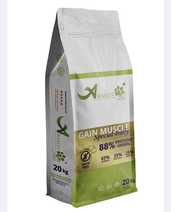 Ração para Bully's e raças fortes GRAINFREE || 20kg