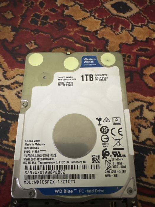 Dysk hdd 1tb używany