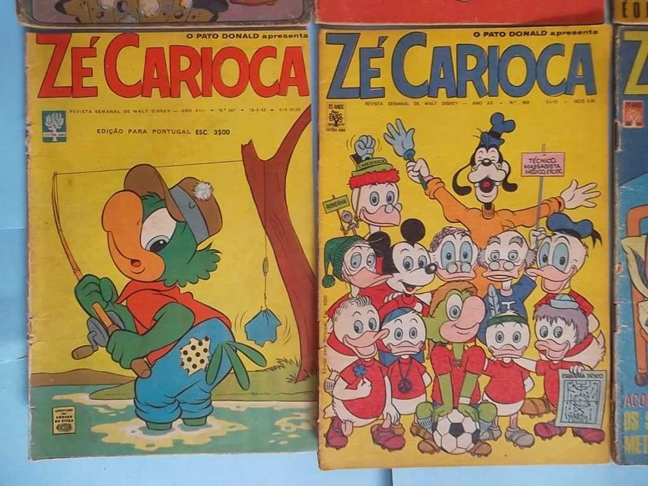 15 Revistas ZÉ CARIOCA , Lote desde o ano de 1962