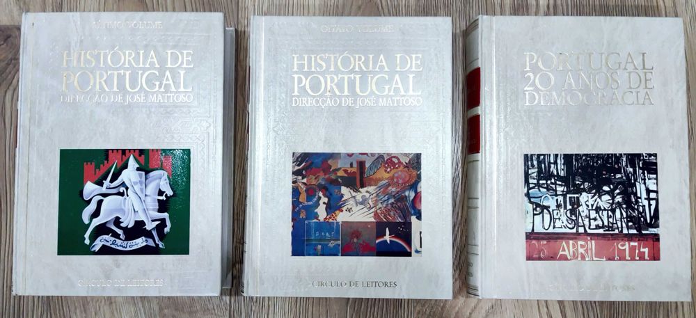 História de Portugal - José Mattoso 9 volumes