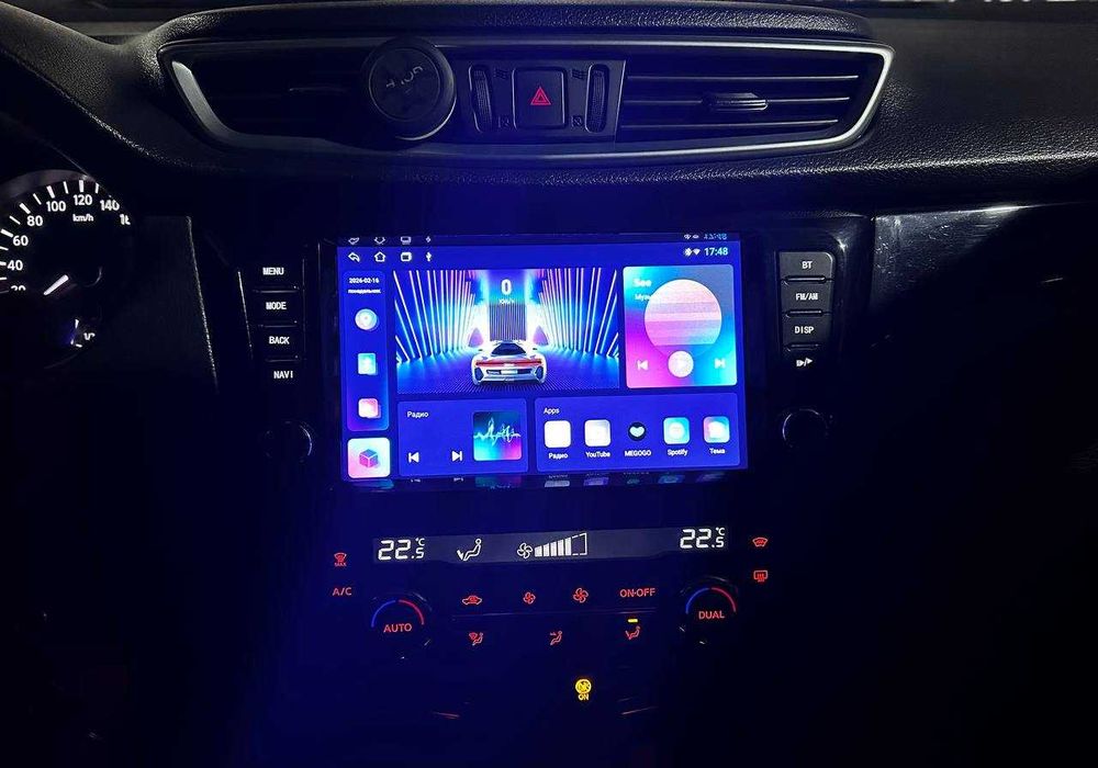 авто магнитола Nissan Qashqai