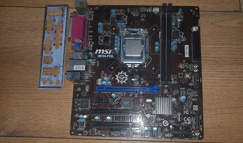MSI H81M-P32L + i3 4170 3.70ghz LGA1150