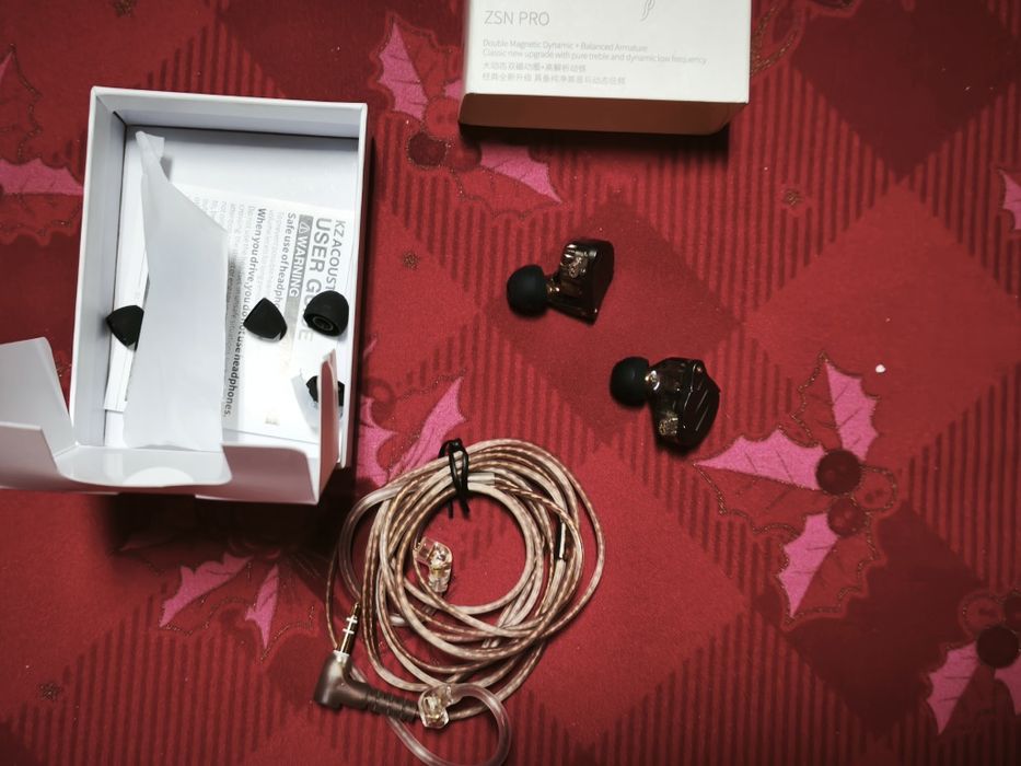 Auriculares músicos de palco