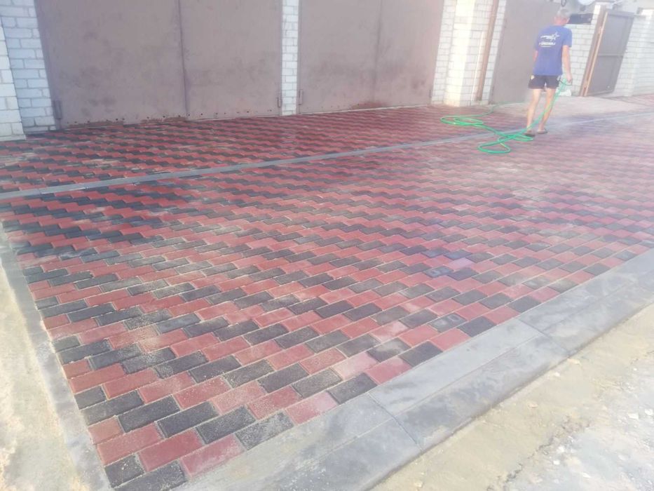 Тротуарная плитка Кирпичик завод Фортис.Є відновлення.