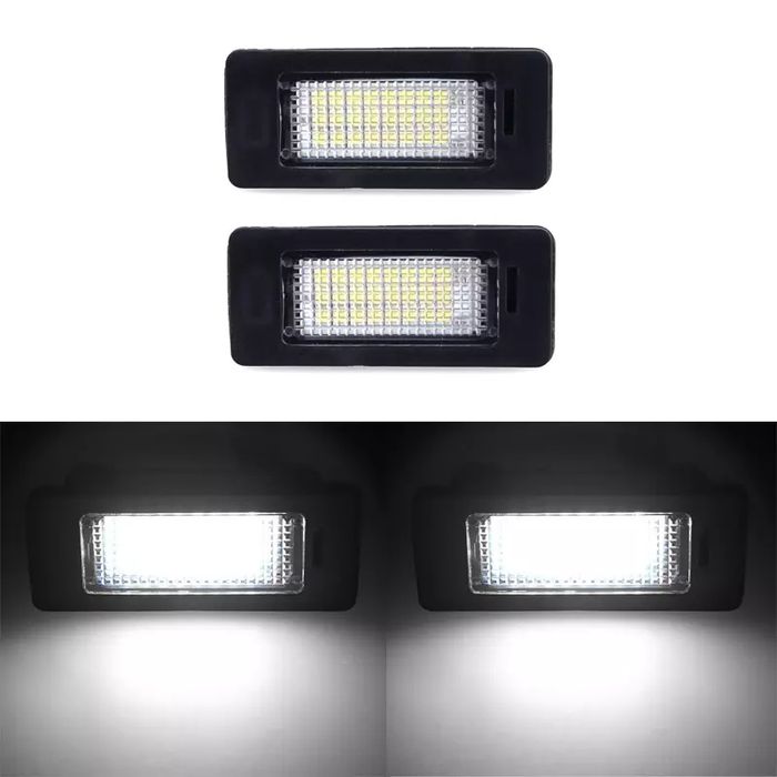 Led de matrícula BMW E60 E61 E90 E91 E92 E93 E39 E87 E82 X5 full kit
