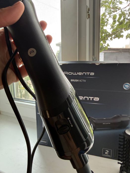 фен щітка щетка стайлер дайсон сушилка Rowenta 2 in 1