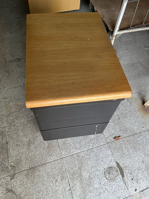 Movel escritorio com 3 gavetas