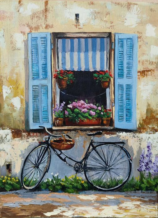 Картина "Велосипед"