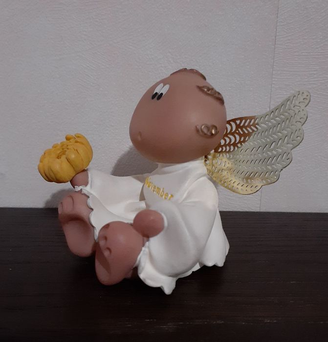 Ангел (ноябрь), фигурка, винтаж 2001 год