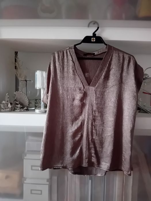 Luksusowa francuska bluzka damska L/XL