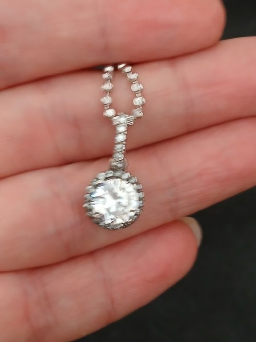 Срібний ланцюжок з підвісом