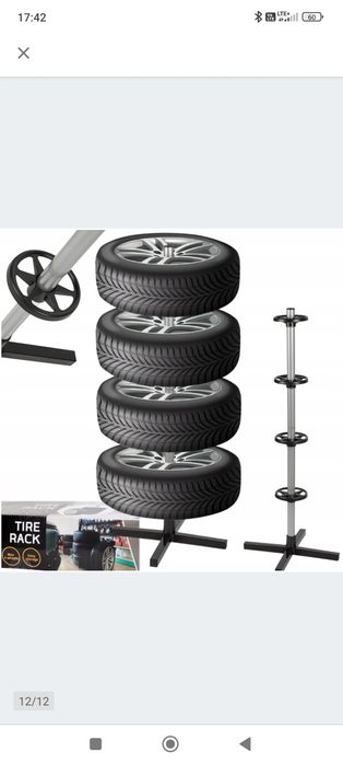 Stojak na opony,składany