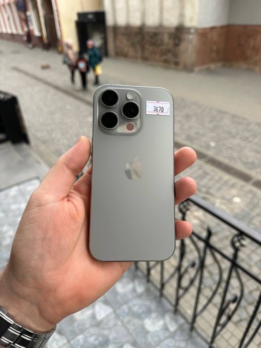 iPhone 15 Pro 128gb Black 256гб Natural White Neverlock ідеал 88-100%