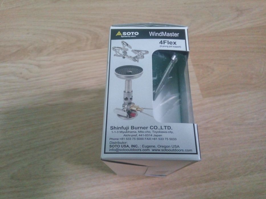 Газовий пальник SOTO WindMaster Stove with Micro Regulator + 4Flex