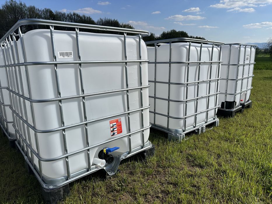 Zbiornik pojemnik MAUZER 1000L czysty jak nowy