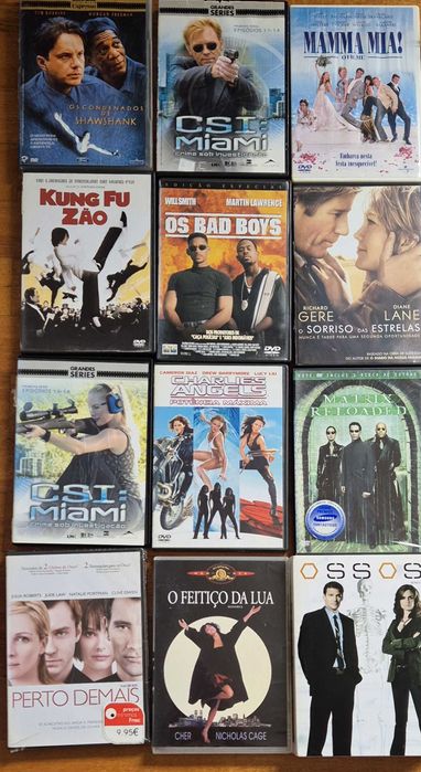 DVD - filmes  - para recordar