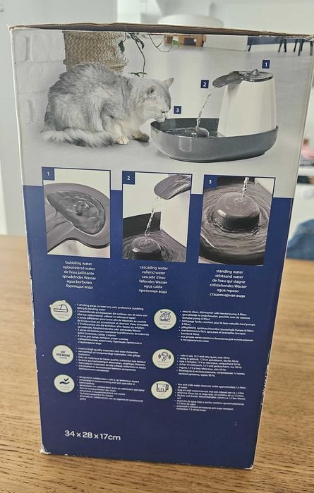 Bebedouro elétrico Gato/Cão de 1.5L