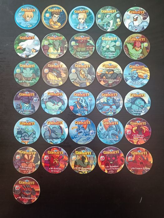 Tazos Gormiti 2008