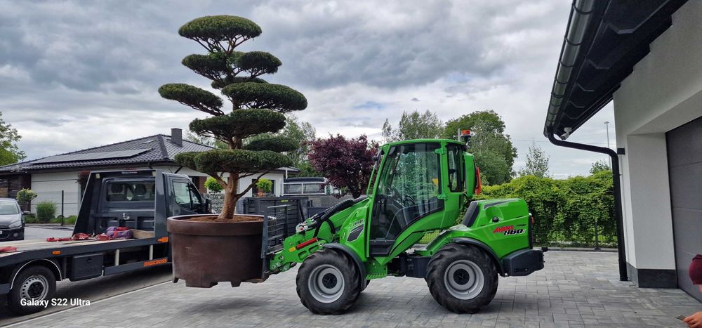 Usługi ładowarką Jastrzębie-Zdrój prace ziemne wykopy wiercenie