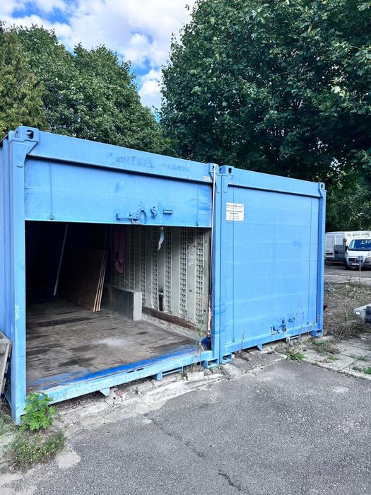 Kontener magazynowy 17m2 do wynajecia - PRAWOBRZEŻE - parking strzeżony