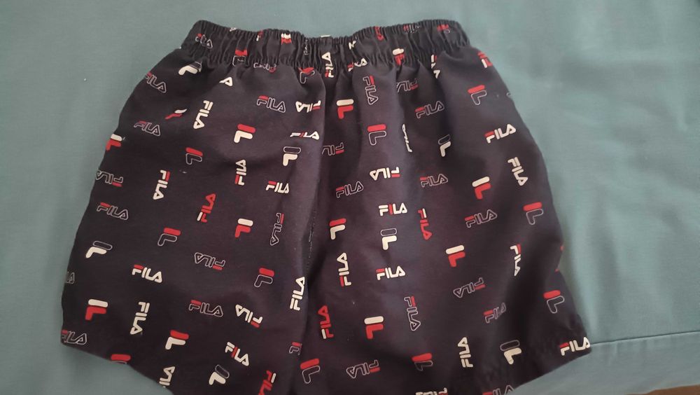 Calção de banho da fila