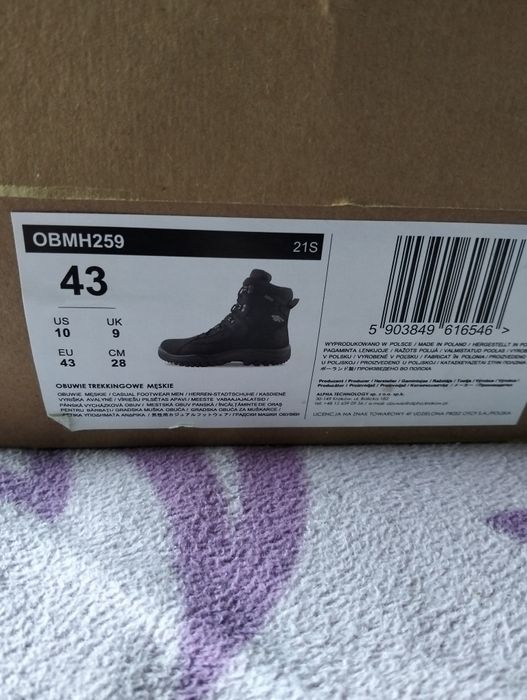 Polecam!!! NOWE trekkingowe 4F model OBMH259