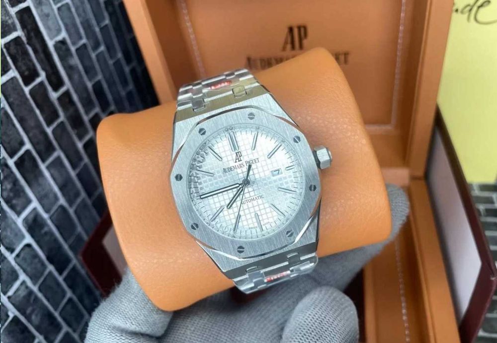 Мужские наручные часы Audemar Piguet White На Подарок