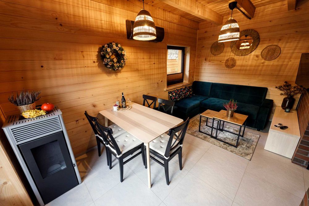 Luksusowy domek dla 6 osób w Beskidach! Prywatne jacuzzi, sauna, basen