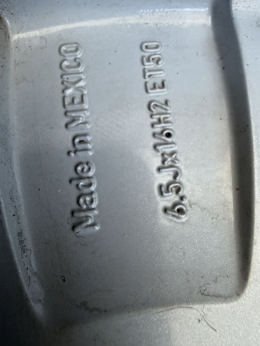 Диски R16 5/112 VW  Caddy Touran Passat B7 B8 Golf 5/6/7 Seat Skoda A7