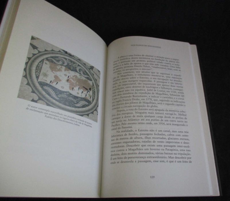 Livro Nos Passos de Magalhães Gonçalo Cadilhe 1ª edição 2008