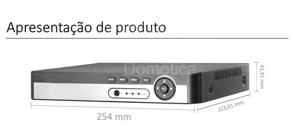 Kit NVR ‼️ 8 Canais ‼️ 4 Câmaras ‼️ 5MP ‼️ Reconhecimento de Rosto