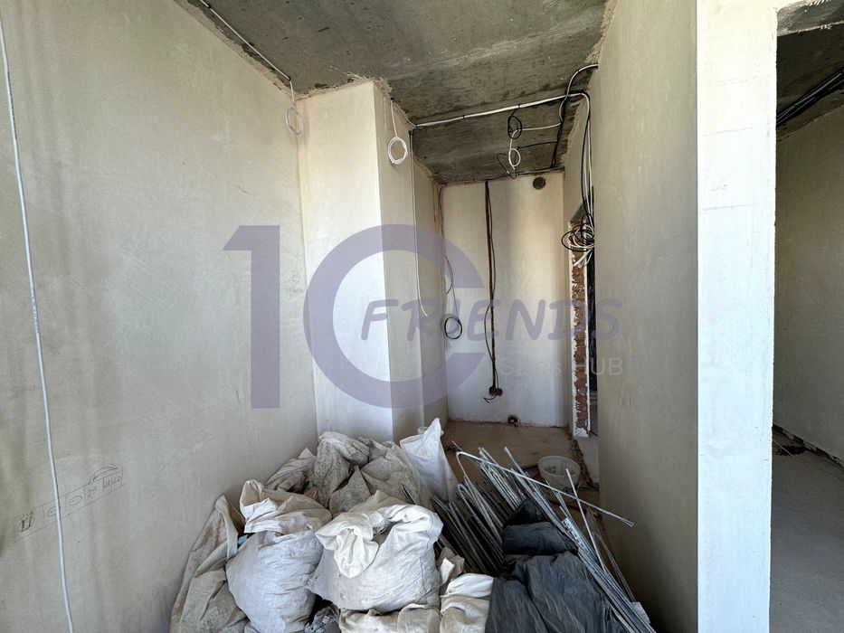 2-к в панорамі з частковим ремонтом ЖК Метрополіс,Теремки,Республіка