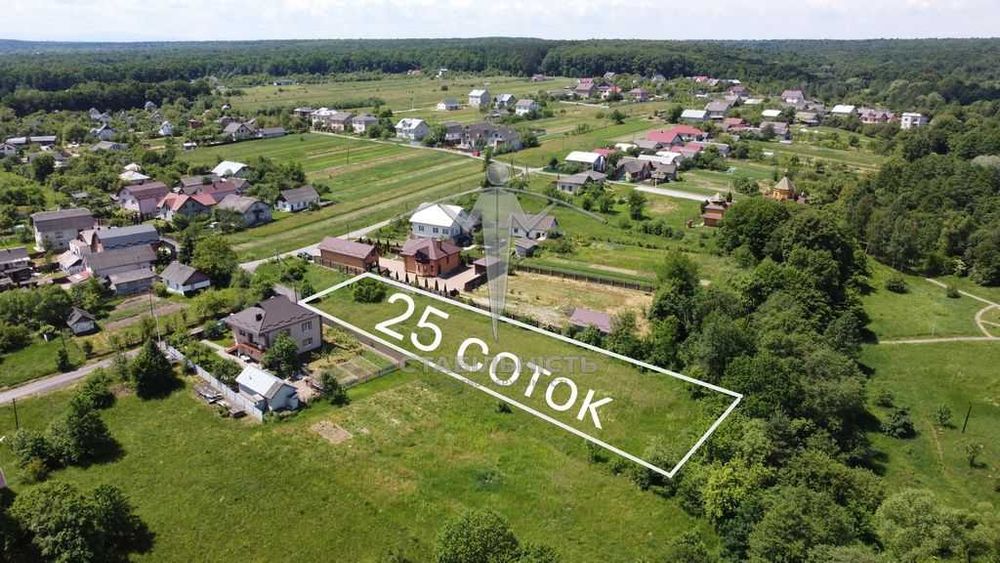 Продається ділянка 25 соток під будівництво. Павлівка. Новобудови. Асфальт. Газ. Світло Ліс - View 6