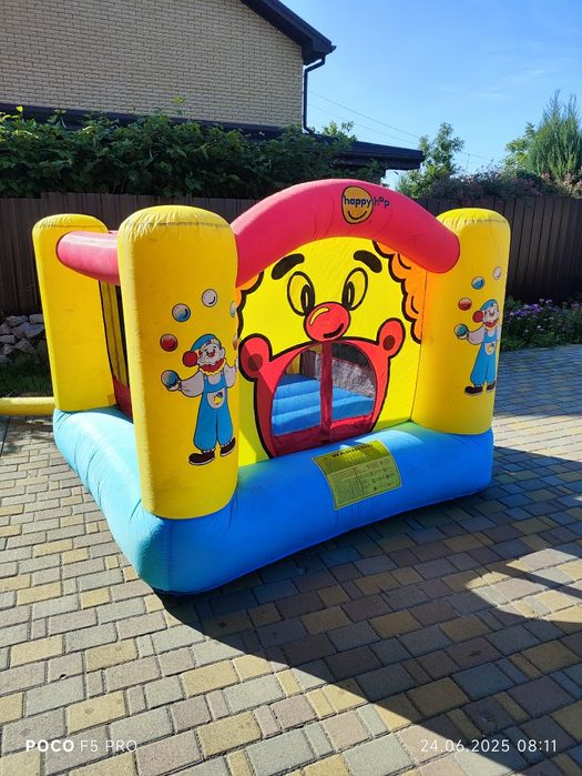 Дитяча надувна гірка-батут Hy-Pro