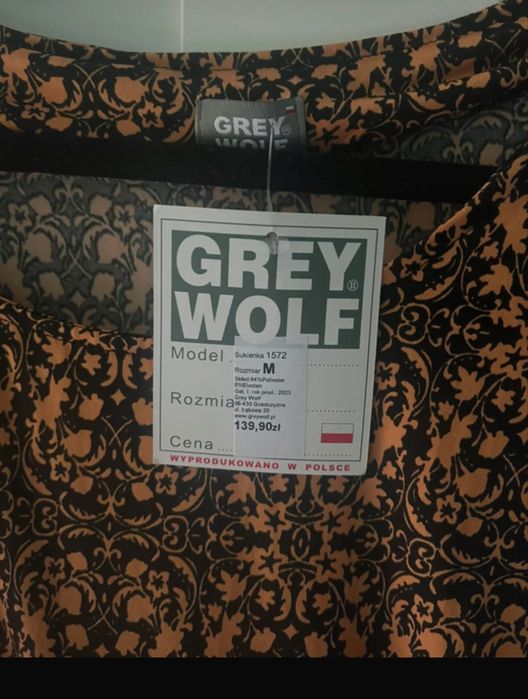 Sukienka Grey Wolf nowa rozm. M