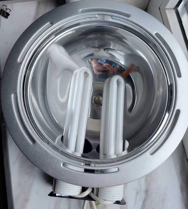 Светильник встраиваемый,круглый,металлический