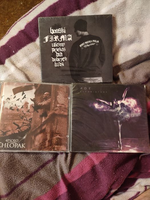 Płyty CD rap muzyka