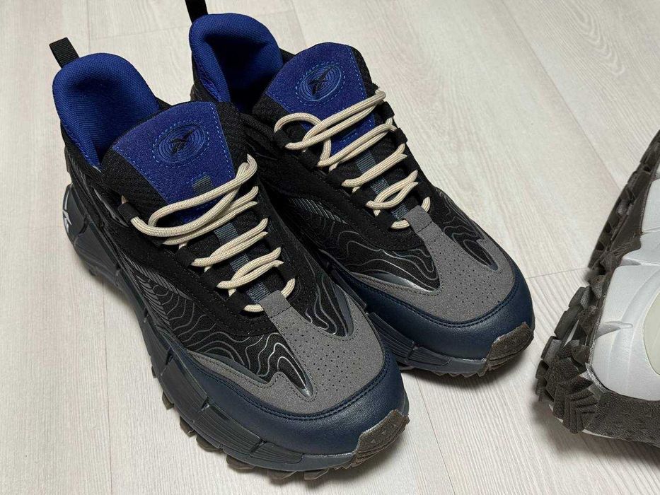 Reebok Zig Kinetica у чорному та сірому кольорі 40-45р.