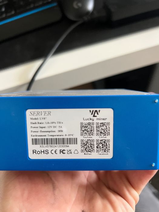 Lucky miner LV07 - Koparka Bitcoin
