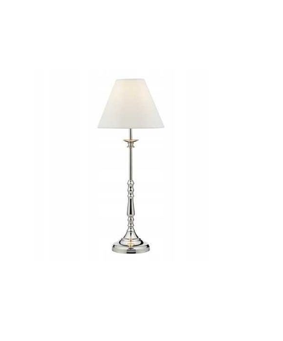 Blenheim Lampa stołowa Dar Lighting BLE4138 nowa chrom 55cm