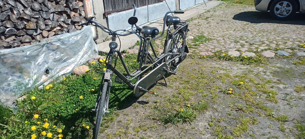 Rower dwuosobowy Tandem Sparta silnik spalinowy Sachs