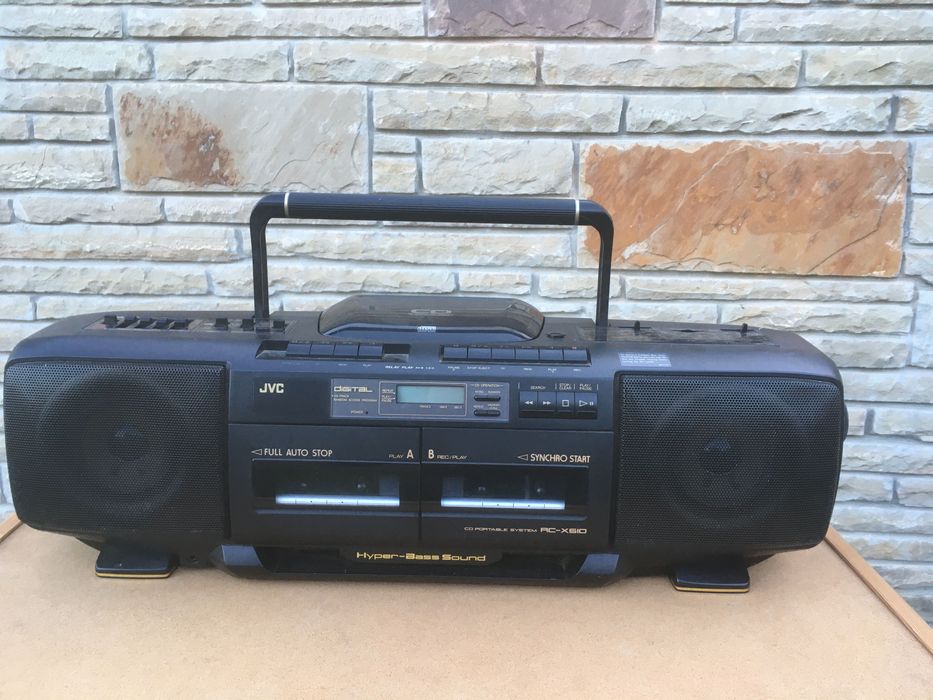 Вінтажний бумбокс JVC RC-X510 магнітола
