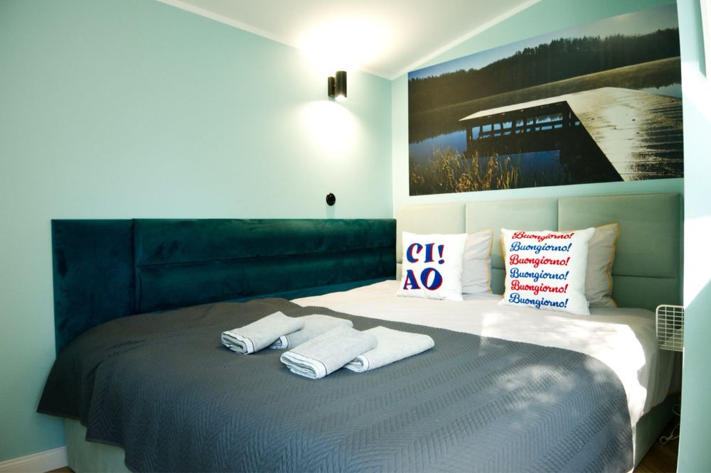 Domki na wyłączność, 16 osob, sauna, plaża,jacuzzi WAKCJE KASZUBY